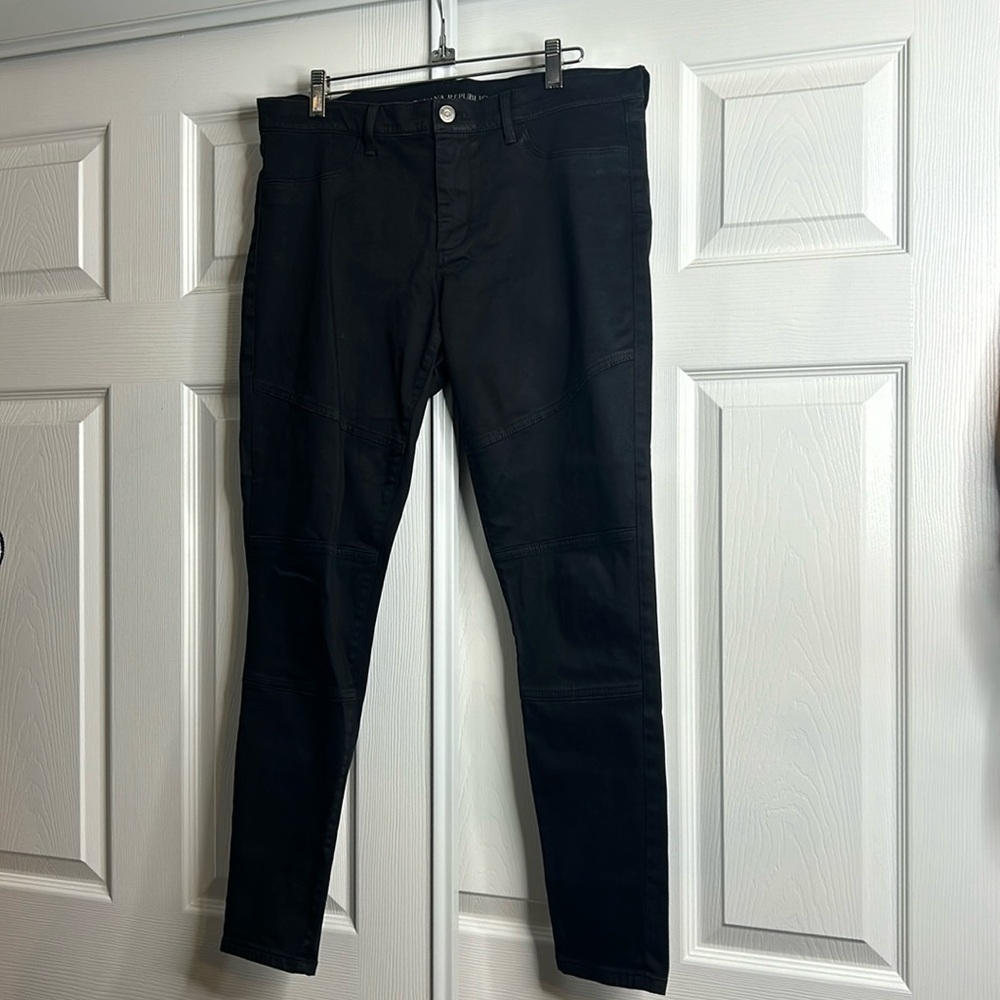 Banana Republic Black Skinny Pants 31